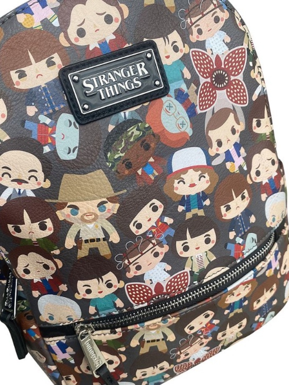 Loungefly Stranger Things Print Mini Backpack - Picture 8 of 8